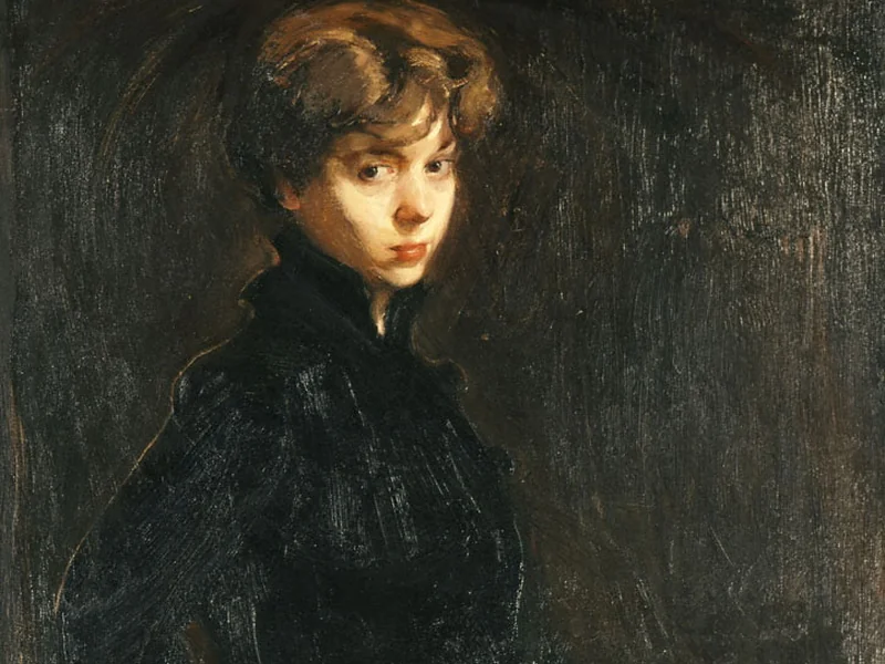 1883-Nikolaos Lytras - Ritratto della signorina M. Hors